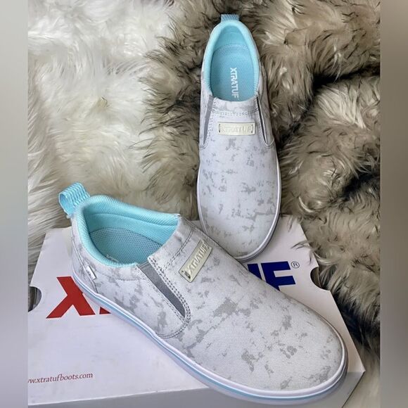 Women's Xtratuf Sharkbyte Eco Explorer Grade Size 9.5 Shoes New in Box - Picture 3 of 8